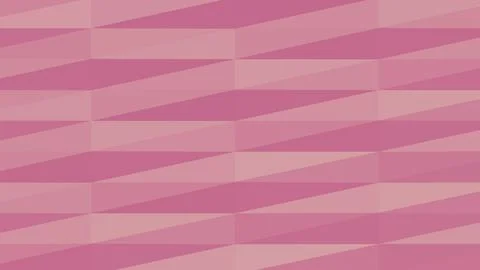 4K Abstract 3D Render with Striped Geometric Shapes Stock Illustration