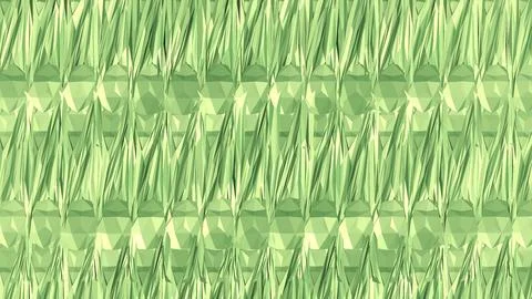 4K Abstract 3D Render with Striped Geometric Shapes Stock Illustration
