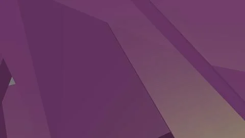 4K Abstract 3D Render with Striped Geometric Shapes Stock Illustration