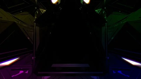 4K Abstract 3D Triangle Shape VJ Animation Stock Footage 71669997