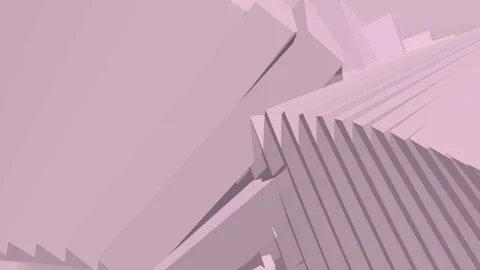 4K abstract animation with geometric shapes forming dynamic layered waves. Видео 333532049