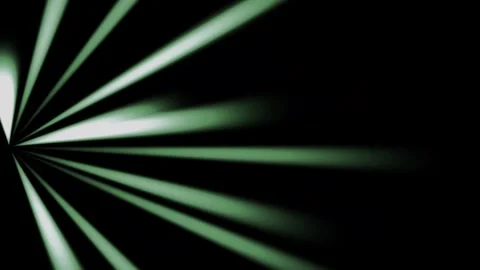 4K abstract animation of glowing neon lines on a dark background. 库存影片 333532057