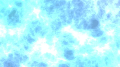 4K Abstract animation of the moving blue clouds on a white background. Stock Footage 113564201