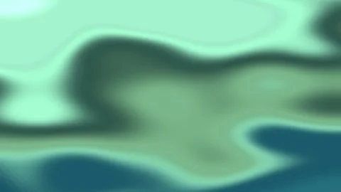 4K Abstract Aurora Gradient Background Emerald Liquid Horizontal | Motion Loop 5 Stock Footage 330714841