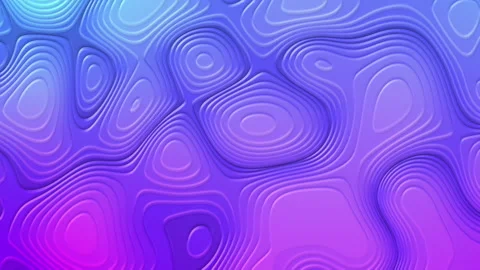 4K abstract background. 3D curved wave gradient line moving abstract background Stock Footage 277680038