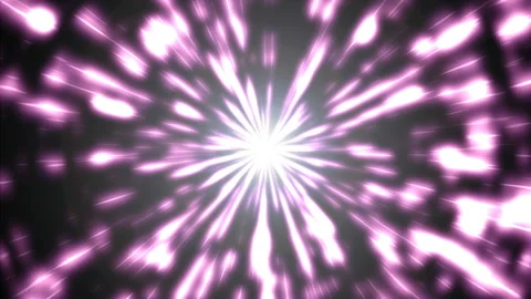 4K Abstract background animation with bright white and purple rays rotation . Stock Footage 113563936