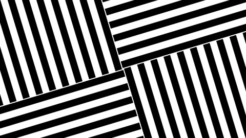 4k Abstract Background, Crossed Lines Rotating Monochrome Loop Animation Stock Footage 262982760