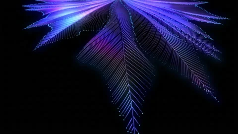 4k Abstract background. Growing lines. Colorful motion wallpaper. Video stock 149897886