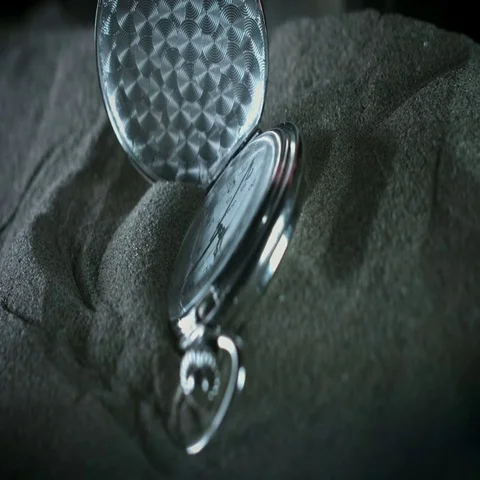 4k Abstract Background of Sand Covering Old Watches Video stock 69522643