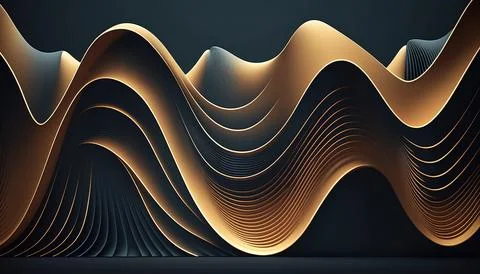 4k Abstract background. UI and UX designed. Generated AI. Stock Illustration
