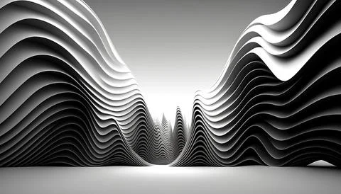 4k Abstract background. UI and UX designed. Generated AI. Stock Illustration