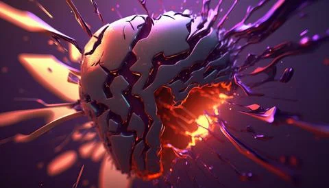 4k Abstract background. UI and UX designed. Generated AI Stock Illustration