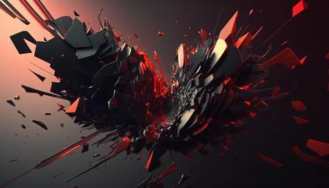 4k Abstract background. UI and UX designed. Generated AI Stock Illustration