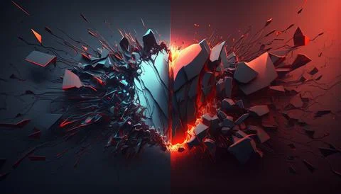 4k Abstract background. UI and UX designed. Generated AI Stock Illustration