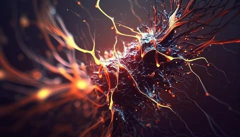 4k Abstract background. UI and UX designed. Generated AI Stock Illustration