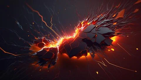 4k Abstract background. UI and UX designed. Generated AI Stock Illustration