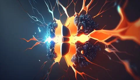 4k Abstract background. UI and UX designed. Generated AI Stock Illustration