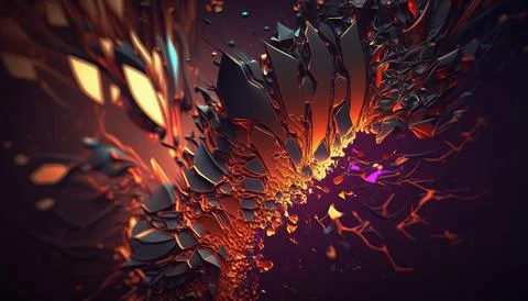 4k Abstract background. UI and UX designed. Generated AI 스톡 일러스트