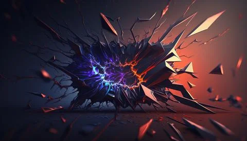 4k Abstract background. UI and UX designed. Generated AI Stock Illustration