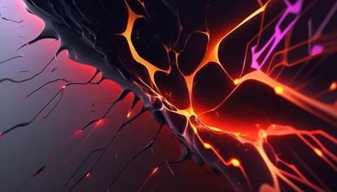 4k Abstract background. UI and UX designed. Generated AI Stock Illustration