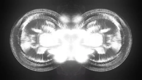 4K abstract background, VFX visual effects, alien, paranormal, exotic, Brain, ac Video stock 280002446