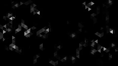 4k Abstract black grey gradient background. Geometric sci-fi graphic motion Stock Footage 253769306