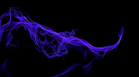 4k Abstract blue curve light&amp;tech web laser ray,flowing digital wave background Stock Footage 39806163