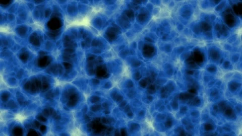 4K Abstract Blue Energy Plasma Smoke Motion Background Loop Stock Footage 340465942