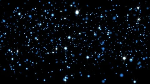 4k Abstract blue particle background | Stock Video | Pond5
