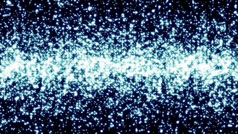4k Abstract blue particle background | Stock Video | Pond5