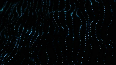 4K. Abstract blue wavy motion background. Stock Footage 112363085