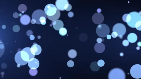 4k Abstract bokeh background loop with light particles on a dark background. Stock Footage 269346332
