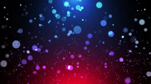4k Abstract bokeh background loop with light particles on a dark background Stock Footage 277347787