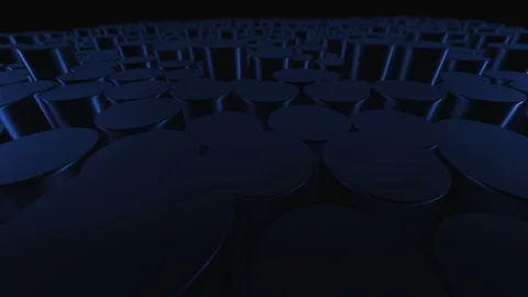 4k Abstract Circle Background Random Motion, 3d Animation Stock Footage 107526805