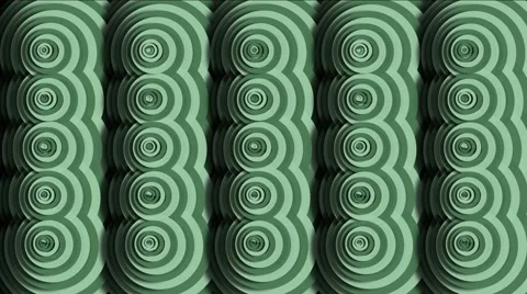 4k Abstract circle ring ripple cloud pattern,round paper,biscuit snacks texture Stock Footage 53776341