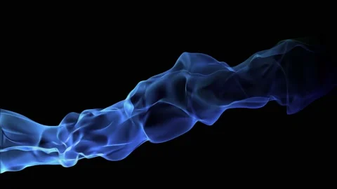 4k Abstract colored background imitating fabric developing in the wind Stock Footage 140975544