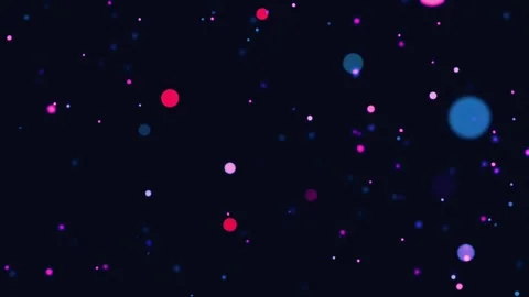 4k Abstract Colorful Bubbles Moving at Night Stock Footage 319008102