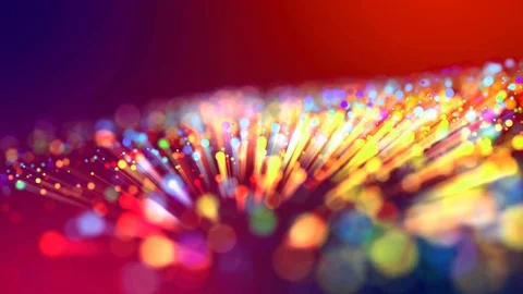 4k abstract creative background with multicolor light rays like laser show and Stock Footage 130166780