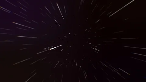 4K Abstract creative cosmic background. Hyper jump into another galaxy. fast Stock Footage 118748779