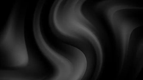 4k abstract dark background. Movement of black and gray waves. It resembles.. Stock Illustration