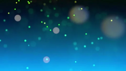 4K Abstract Dark Blue Gradient Background Blurred Glowing Light Particles 스톡 동영상 334445204