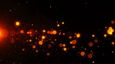 4k Abstract Dark Orange Bokeh Animation Background Seamless Loop. Stock Footage 56609372