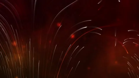 4K Abstract Dark Red and Orange Particle Streams Motion Graphic Black Background 스톡 동영상 331623958