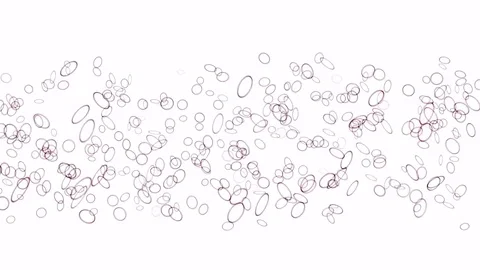 4k Abstract drop water liquid oval background droplet point dot beans bubble. Stock Footage 72800877