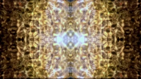 4K Abstract Expanding Fluid Light Mandala, Symmetrical Kaleidoscope VJ Loop Stock Footage 325368195