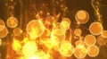4K Abstract fantasy motion background, shining lights, waves and particles 4k or 4k+ Resolution