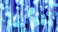 4K Abstract fantasy motion background, shining lights, waves and particles 4k or 4k+ Resolution