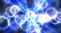 4K Abstract fantasy motion background, shining lights and particles 4k or 4k+ Resolution