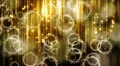 4K Abstract fantasy motion background, shining lights and particles 4k or 4k+ Resolution