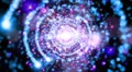 4K Abstract fantasy motion background, shining lights and particles 4k or 4k+ Resolution